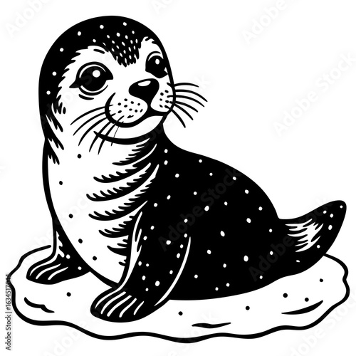 sea lion vector illustration