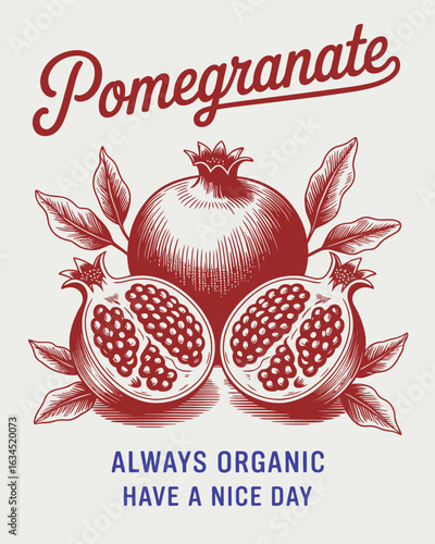 Fruit Print Vector – Organic Farm Artwork Featuring Nature Fruit Club Design and “Love You Fruit Much” Slogan, Perfect for T-Shirts, Apparel, and Food Branding