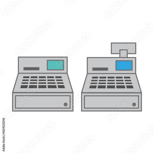 Smart Credit Card Chip Reader Payment Terminal, Detailed isometric vector cash register,Credit card and smart watch nfc payment, Chip Card Credit Card Reader, 
