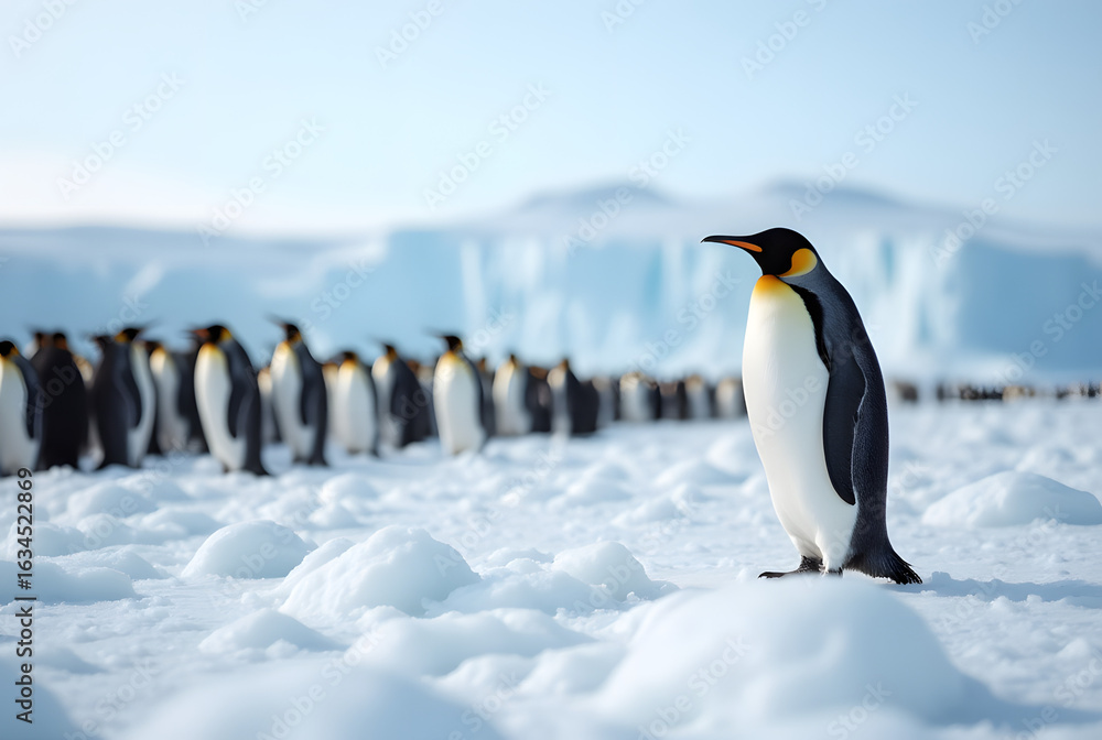 Obraz premium March of the Penguins