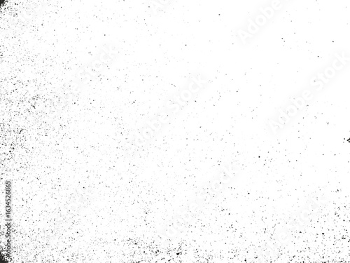 Abstract texture dust particle and dust grain on white background. dirt overlay or screen effect use for grunge and vintage image style. 