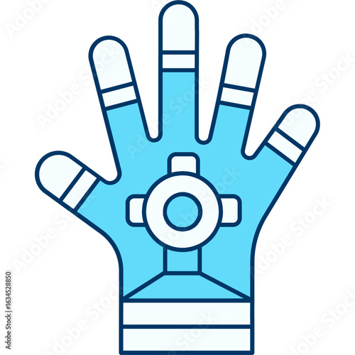 Gloves Icon Illustration