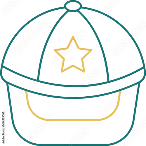 Hip Hop Cap Vector Icon