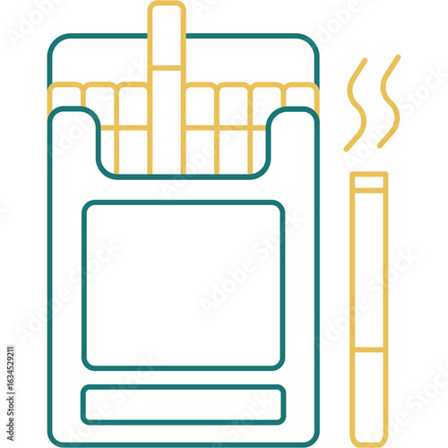 Cigarette Vector Icon