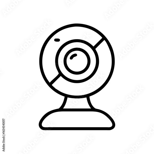 Ip. Cam. icon vector illustration