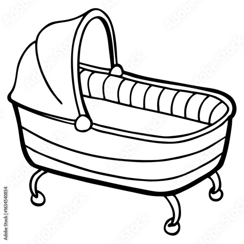 baby  bed  icon