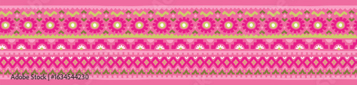 Hand drawn  abstract seamless pattern, ethnic background, aztec style - great for textiles, banners, wallpapers, wrapping - vector design