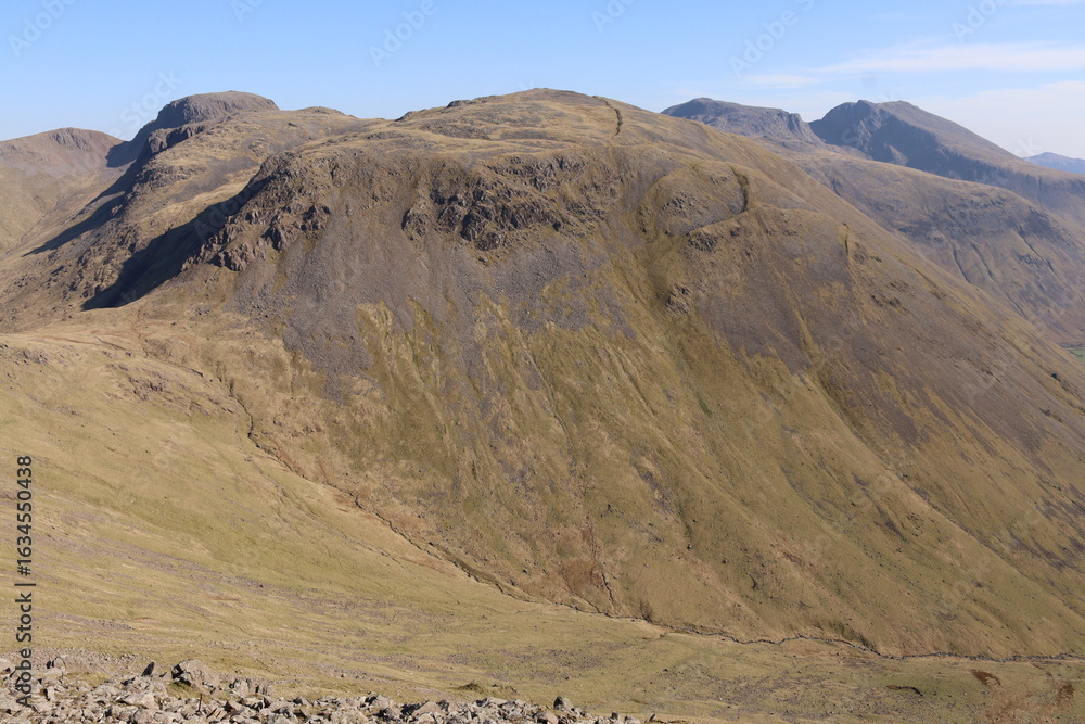 Fototapeta premium Lake district national park, England, west lakes fells