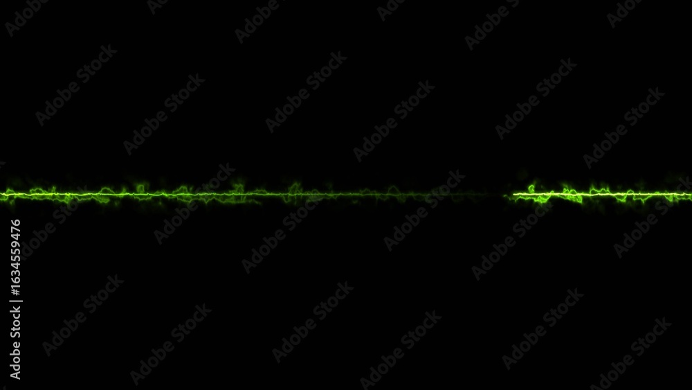 Obraz premium Neon line bright Background for your business concept lime green color 4k illustration.
