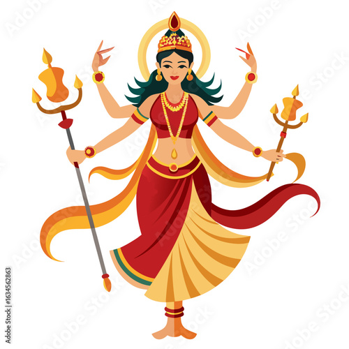 Durga Murti Svg