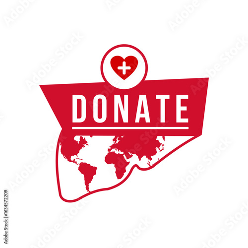 World Organ Donation Day, 13 August. National organ donor day with Liver. Hepatitis.
