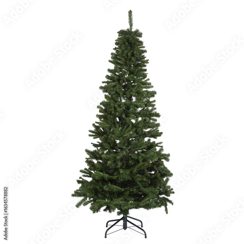 christmas tree isolated on white