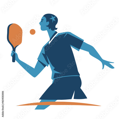 Tennis player isolated on a white background tennis player sports player vector 