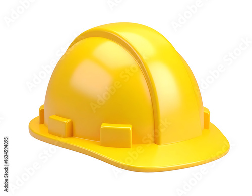 Wallpaper Mural Yellow Hard Hat 3D Render Torontodigital.ca