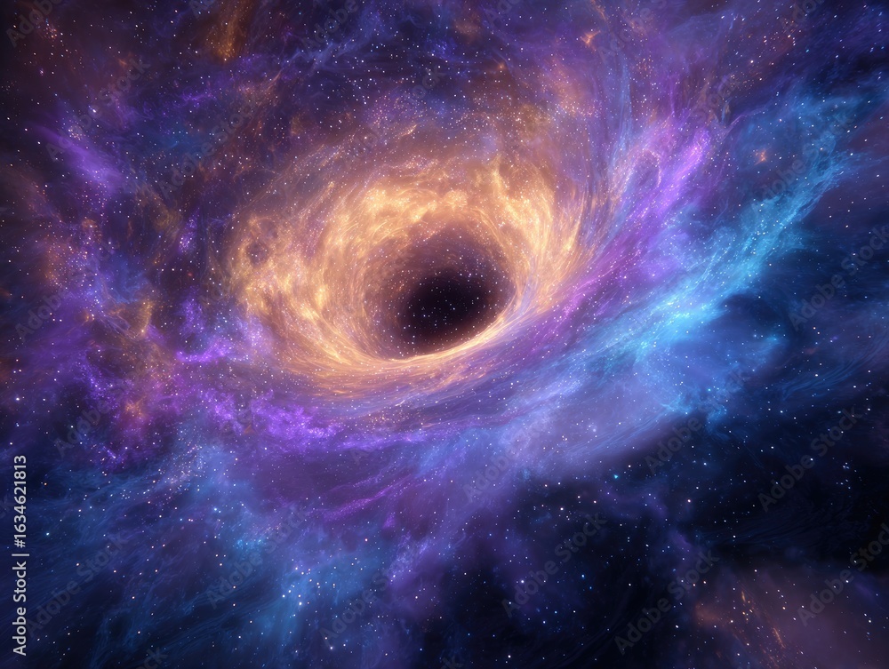 Obraz premium Abstract cosmic vortex