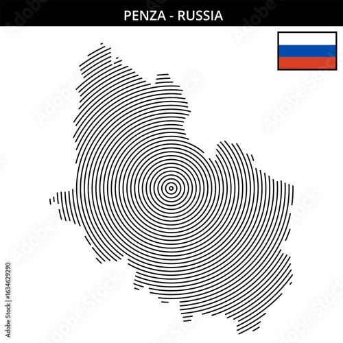 the unique geographical features of Penza Russia