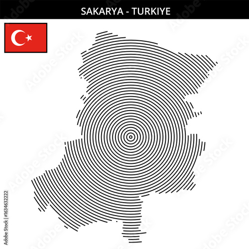 maps of Sakarya Turkey with geographical details