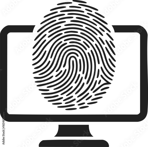 Fingerprint identification, digital security, biometric authentication, cyber forensics technology