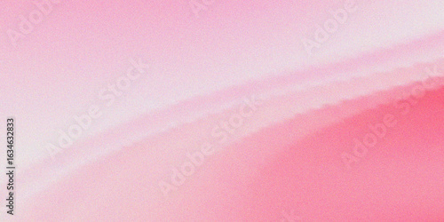 Pink white abstract background, grainy texture smooth color gradient noise texture, copy space