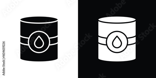 Water tank icon, simple flat style. for ui or ux designs