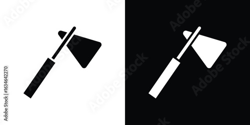 reflex hammer icon, simple flat style. for ui or ux designs