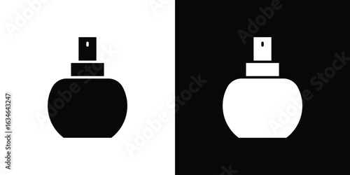 Perfume icon, simple flat style. for ui or ux designs