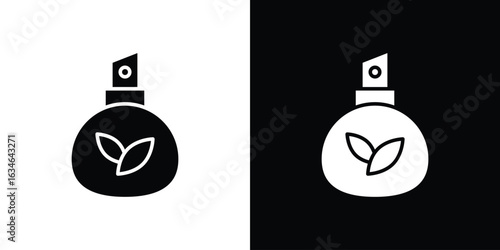 Perfume bottle icon, simple flat style. for ui or ux designs