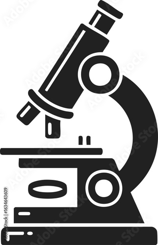 Microscope, scientific instrument, laboratory tool, optical device for magnification and examination
