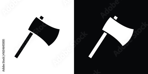 Hatchet icon, simple flat style. for ui or ux designs