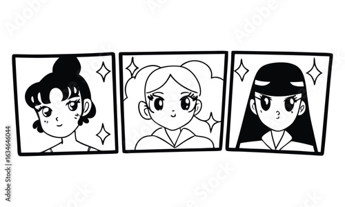 Mysterious Portraits Anime-Style Characters and Creature Faces