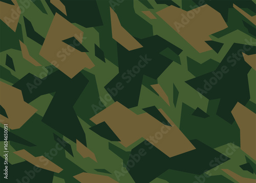 green modern camouflage pattern. vector background illustration for web, banner, backdrop or surface design use