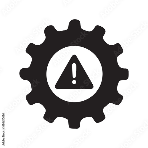 gear icon vector illustration