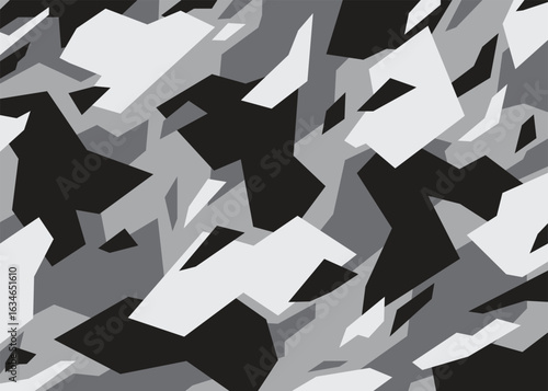Gray modern camouflage pattern. vector background illustration for web, banner, backdrop or surface design use
