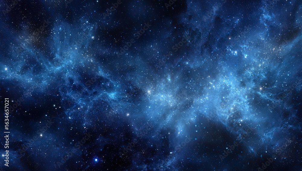 Fototapeta premium Deep space nebula expanse