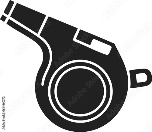 Whistle, referee tool, sports accessory, whistleblower instrument, sound maker for training and events, loud signal device