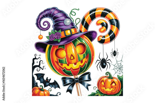 Halloween T-Shirt Vector Bundle | Spooky SVG PNG Designs for Cricut & Silhouette