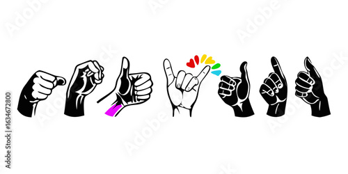Nbc logo in american sign language
