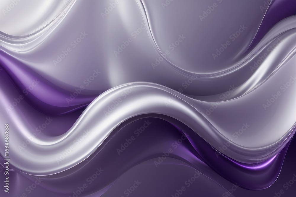 Fototapeta premium liquid bubble shapes on fluid gradient abstract background