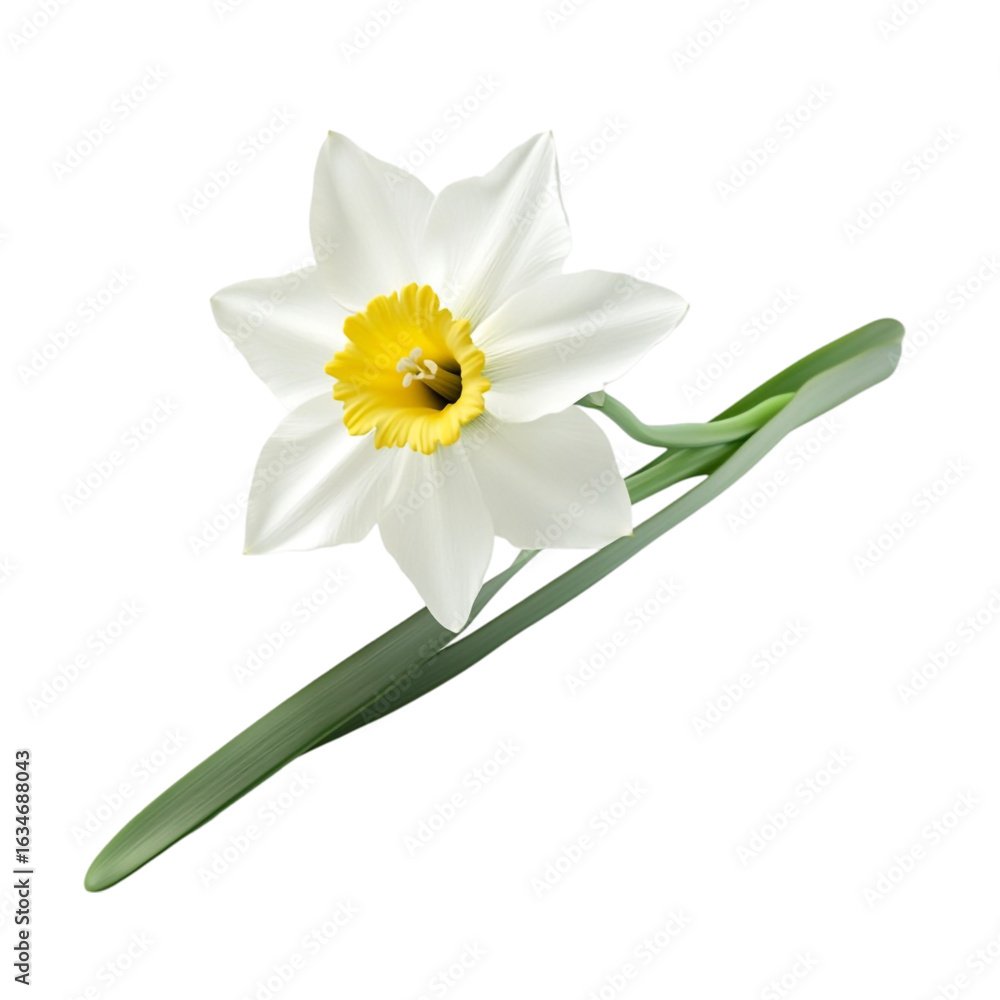 Fototapeta premium White Daffodil Spring Bloom Freshness Delightful