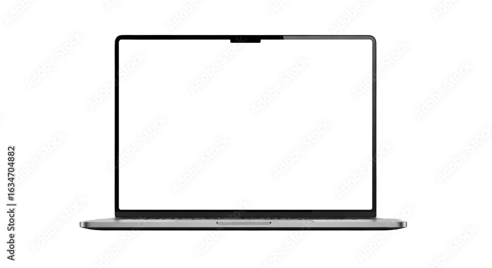 A laptop with a blank white screen on black back .ai generative, transparent background, white background. isolated on white background, png, jpeg, jpg. A laptop with a blank white screen on black back .ai generative, transparent background, white background. isolated on white background, png, jpeg, jpg.