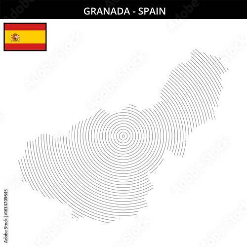 Geographical maps of iconic cities featuring country flags