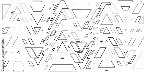 Website header or banner design with abstract polygonal background and connecting dots and lines. Global network connection. Digital technology with plexus background and space for your text