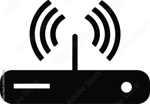 mobile hotspot vector icon.