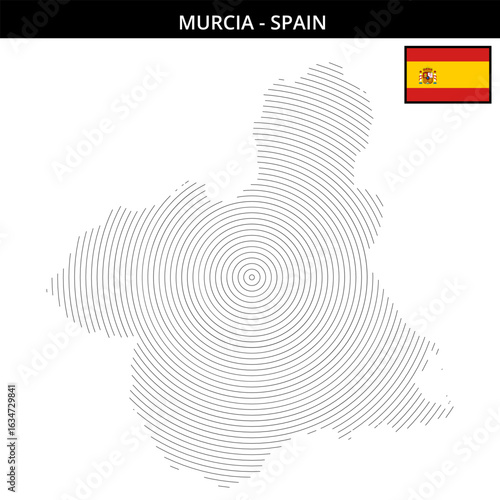 Murica with its iconic circular map and national flag