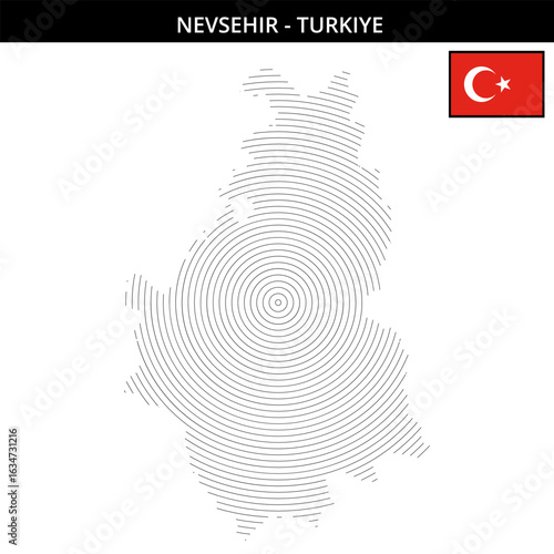 the geographical wonders of Nevsehir in Turkey