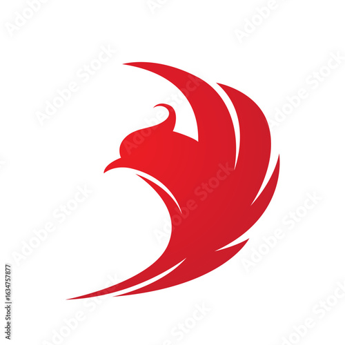 Phoenix Vector Icon Illustration