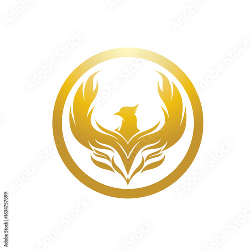 Phoenix Vector Icon Illustration