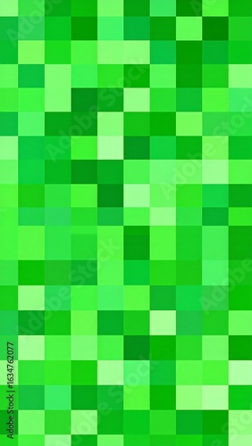 Abstract green pixel pattern