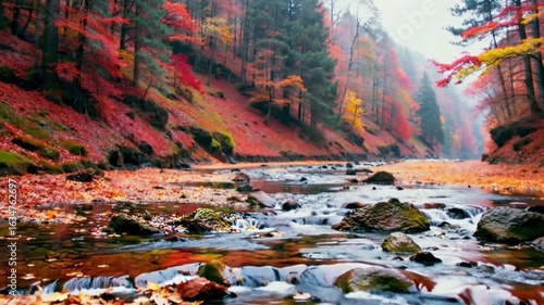 Autumn Silence in the Hidden Valley