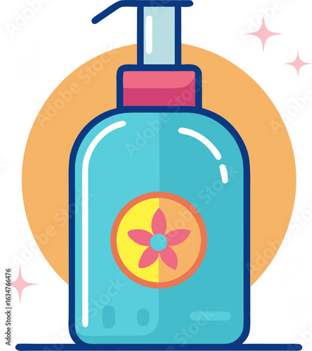face wash bottle icon